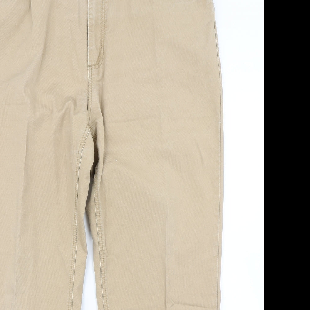 Charles Tyrwhitt Mens Brown   Chino Trousers Size 38 in L30 in