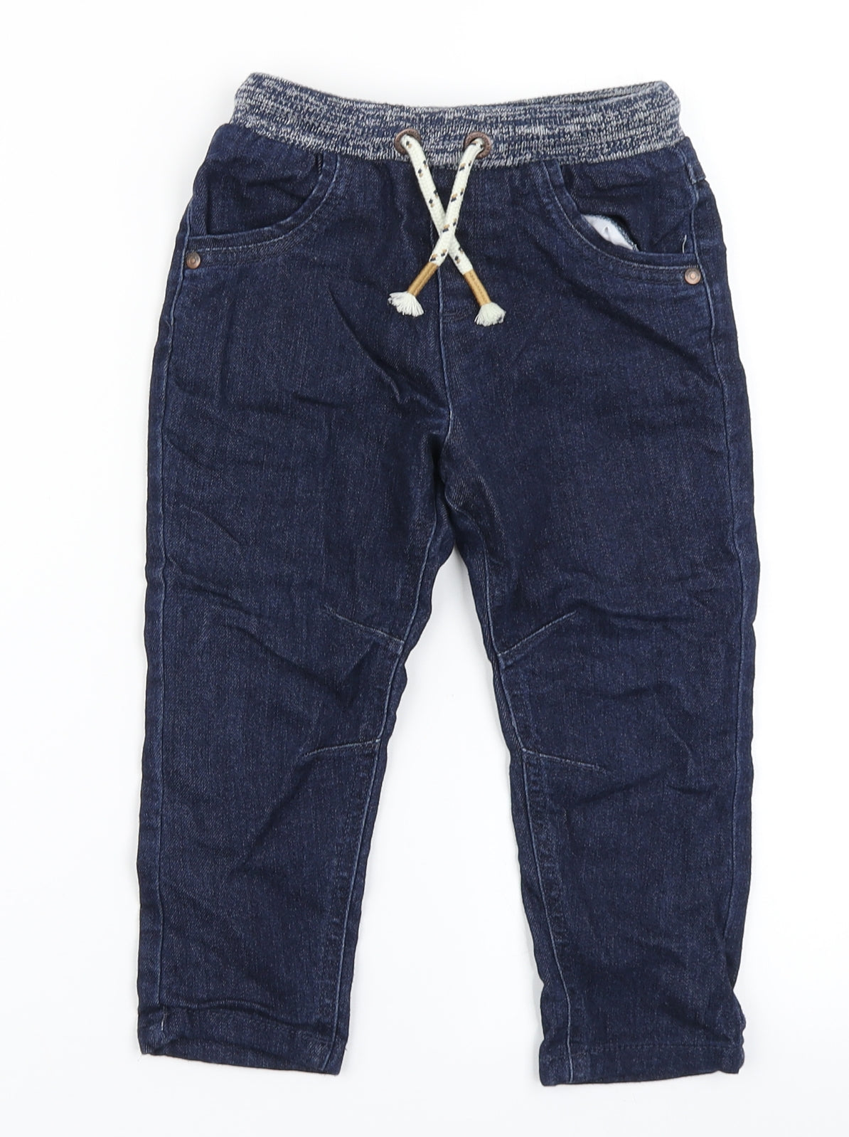 George Boys Blue  Denim Straight Jeans Size 2-3 Years