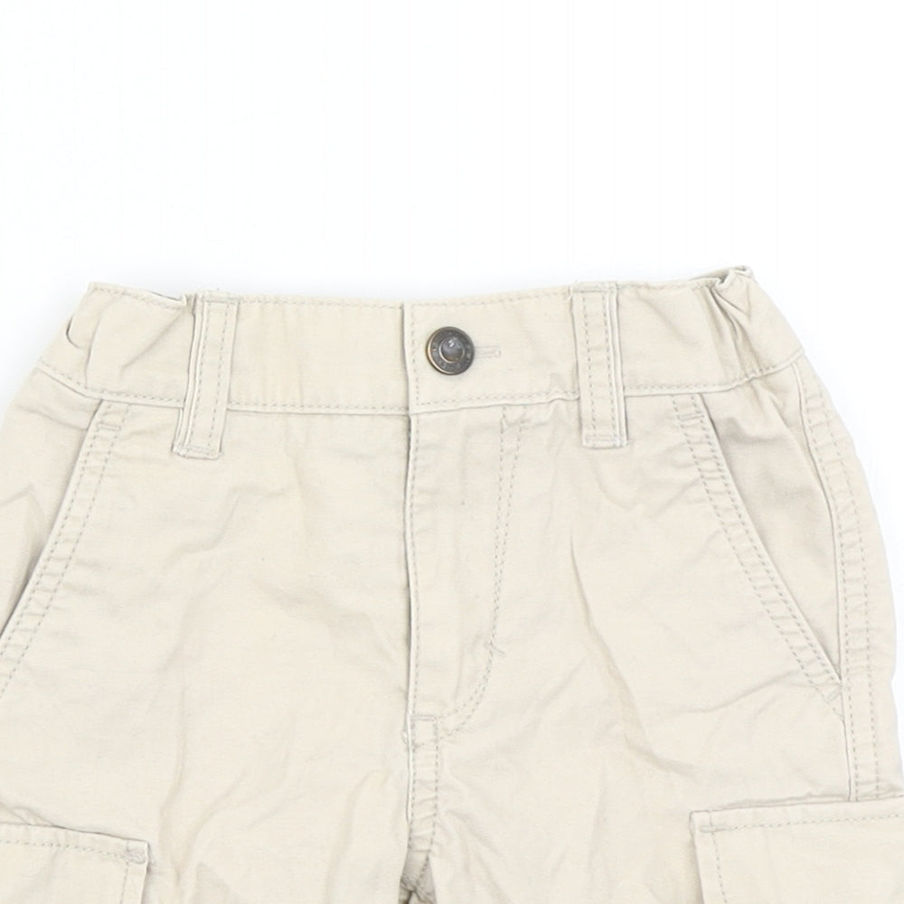 H&M Boys Beige   Cargo Shorts Size 2-3 Years