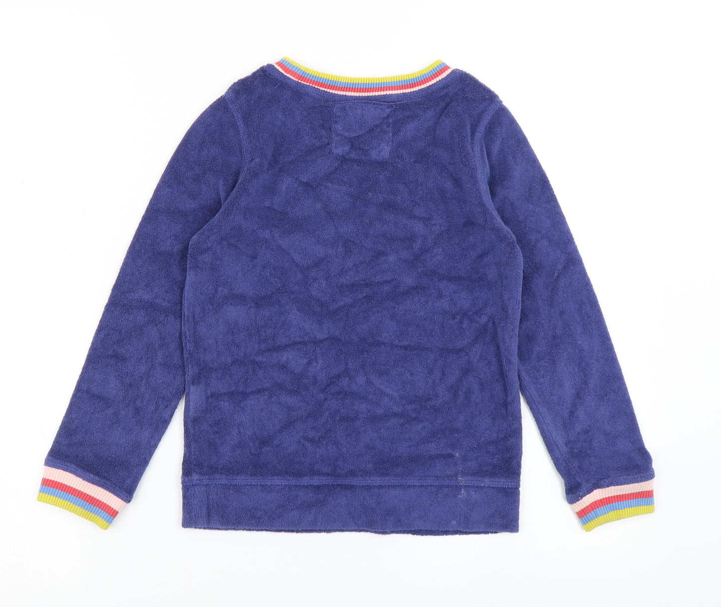 Mini Boden Boys Blue   Pullover Sweatshirt Size 7-8 Years