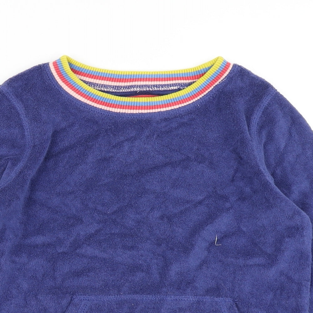 Mini Boden Boys Blue   Pullover Sweatshirt Size 7-8 Years