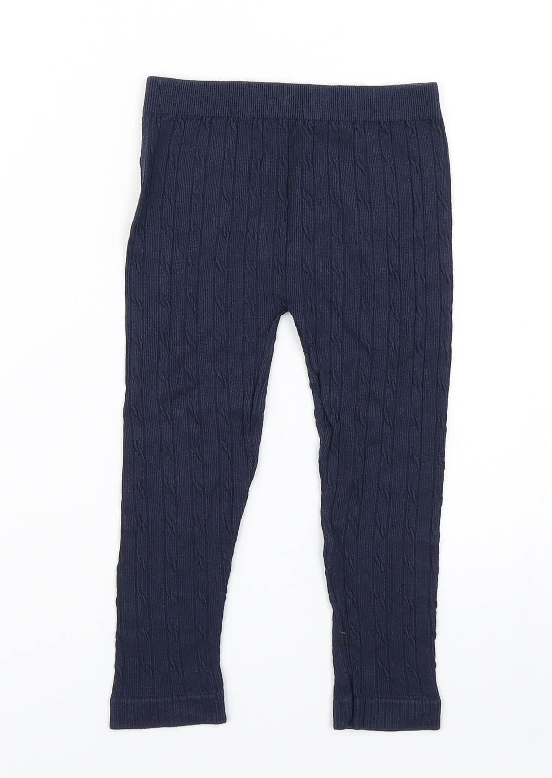 Young Dimension Girls Blue  Knit Jegging Trousers Size 2-3 Years