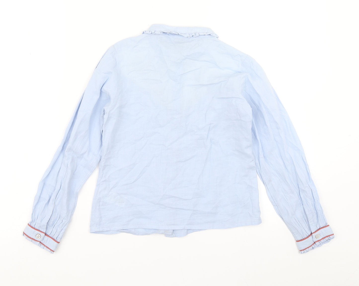 NEXT Girls Blue   Basic Blouse Size 9 Years