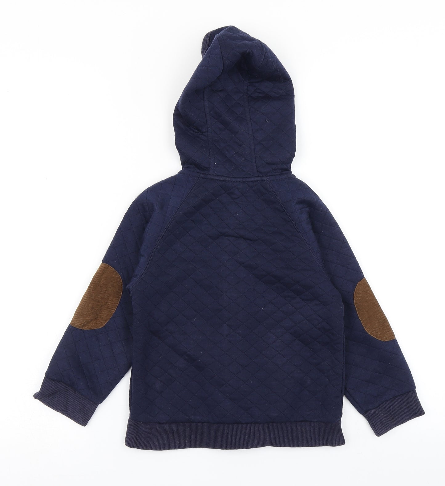 Mini Club Boys Blue Argyle/Diamond  Jacket  Size 5-6 Years