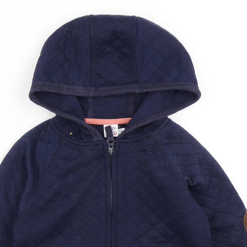 Mini Club Boys Blue Argyle/Diamond  Jacket  Size 5-6 Years