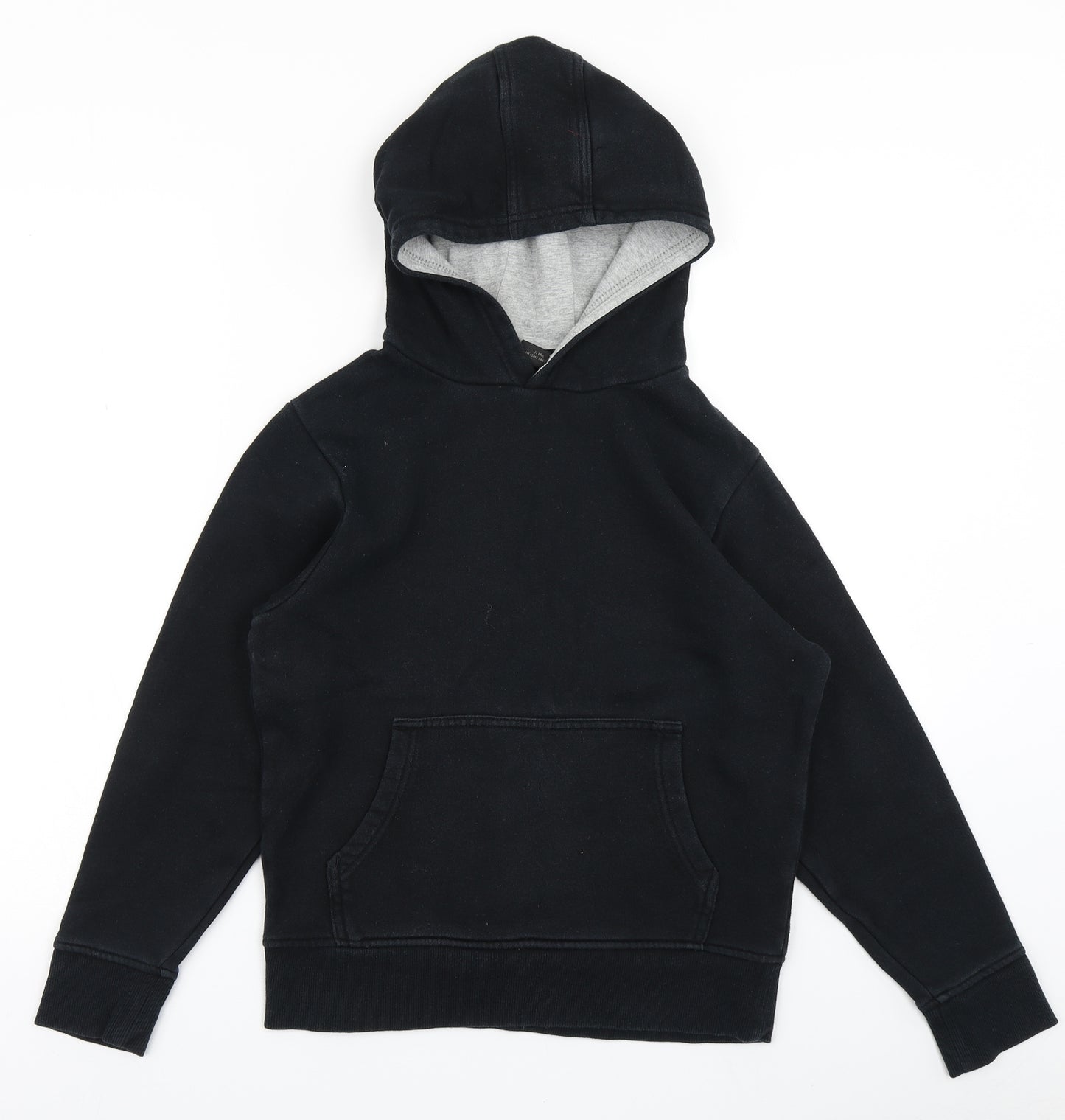 NEXT Boys Black   Pullover Hoodie Size 11 Years