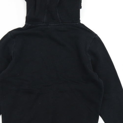 NEXT Boys Black   Pullover Hoodie Size 11 Years