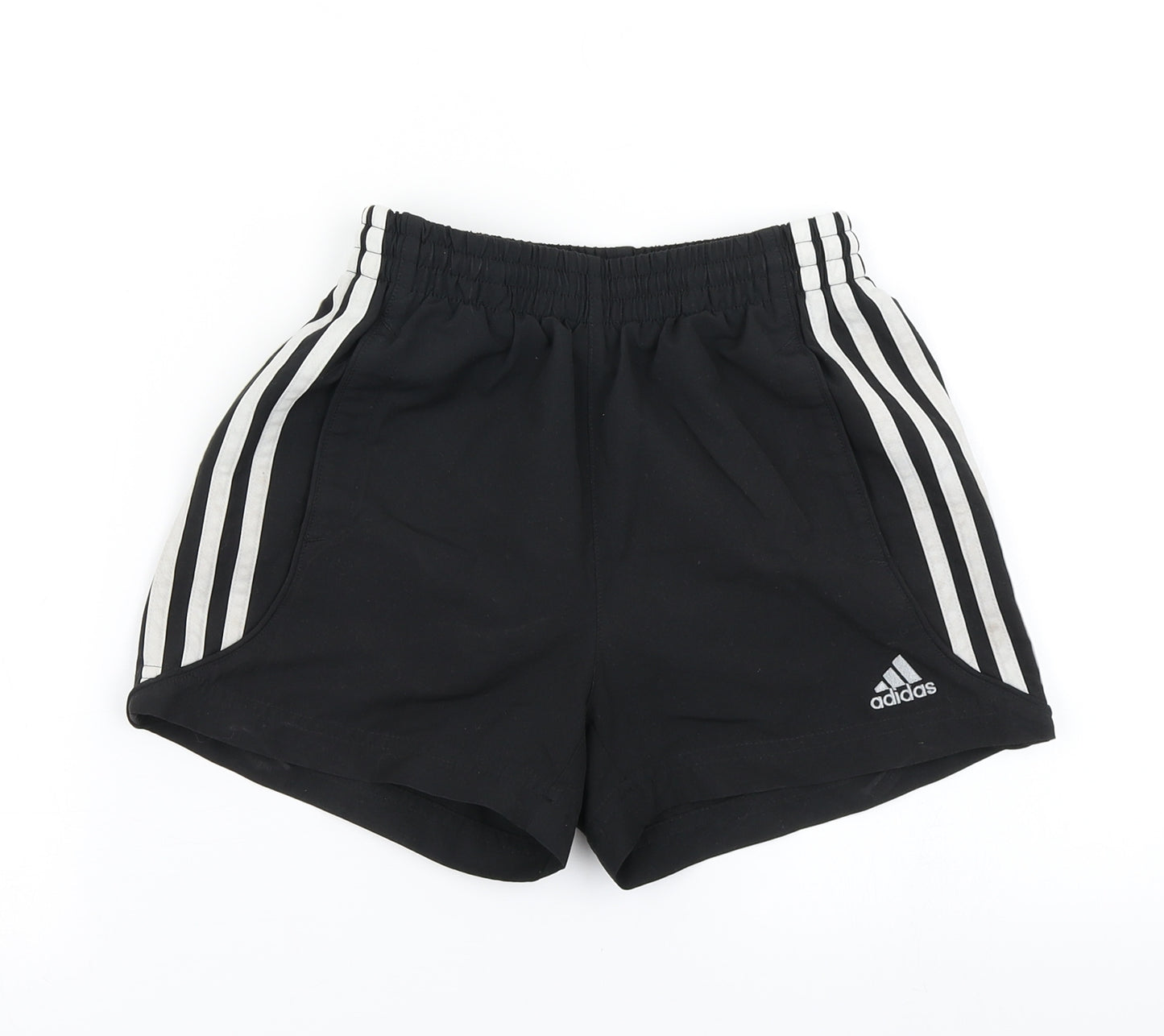 adidas Boys Black   Sweat Shorts Size 7-8 Years