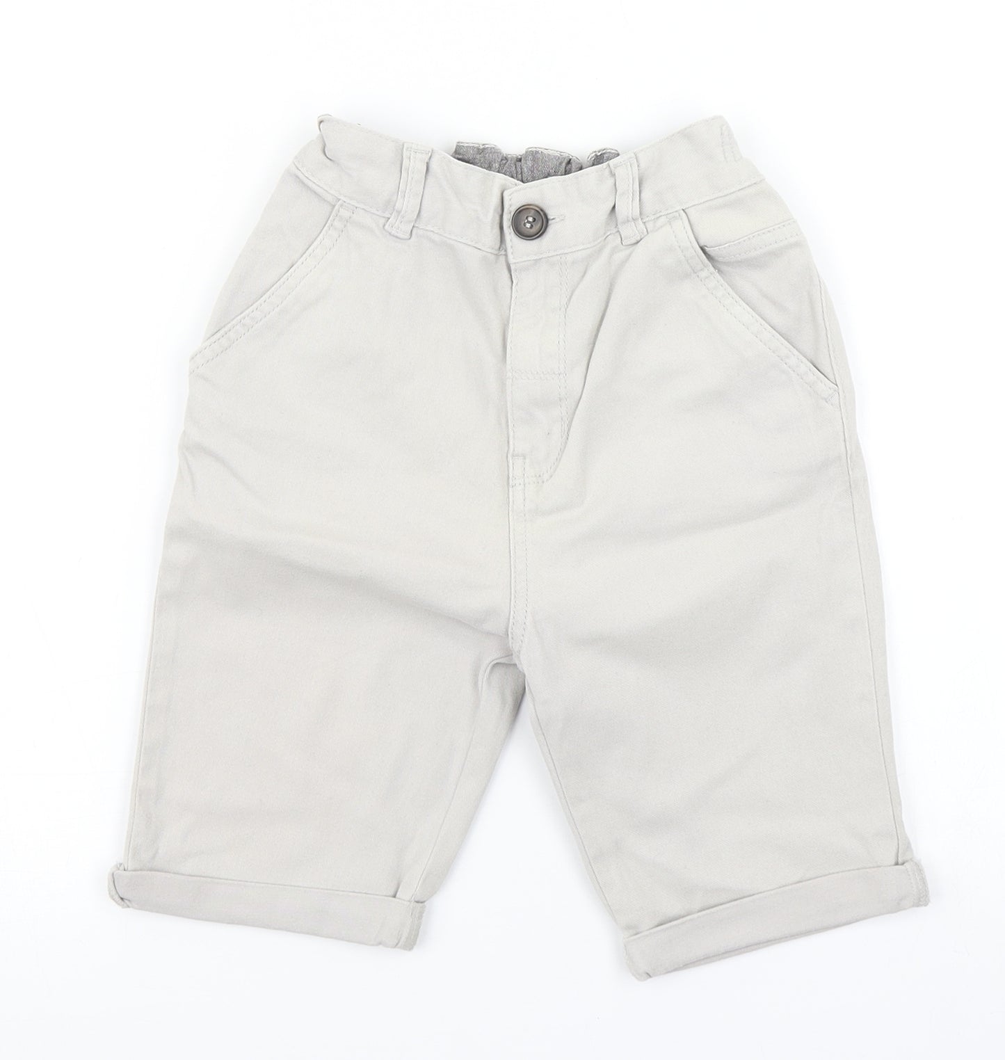TU Boys Grey   Cargo Shorts Size 9 Years