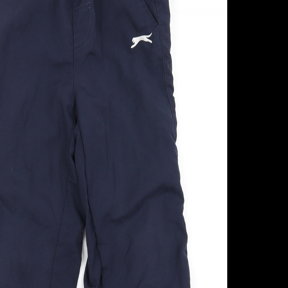 Slazenger Boys Blue   Sweatpants Trousers Size 7-8 Years