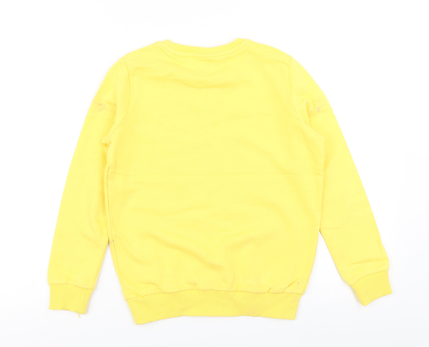 Hype Boys Yellow   Pullover Sweatshirt Size 9-10 Years
