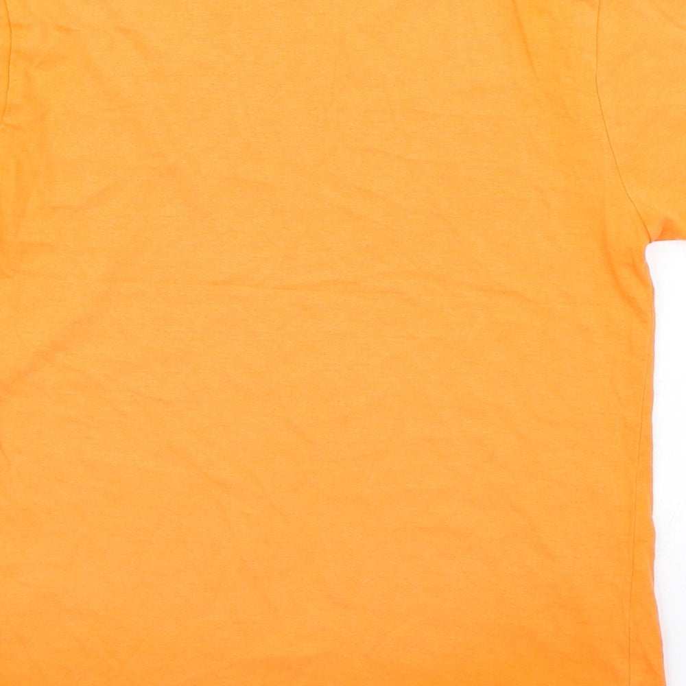 Primark Boys Orange   Basic T-Shirt Size 9-10 Years