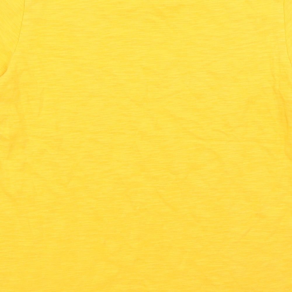 NEXT Boys Yellow   Basic T-Shirt Size 9 Years