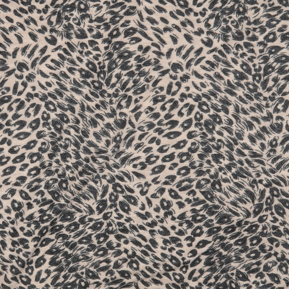 Pep &Co. Womens Beige Animal Print  Pullover Jumper Size 22