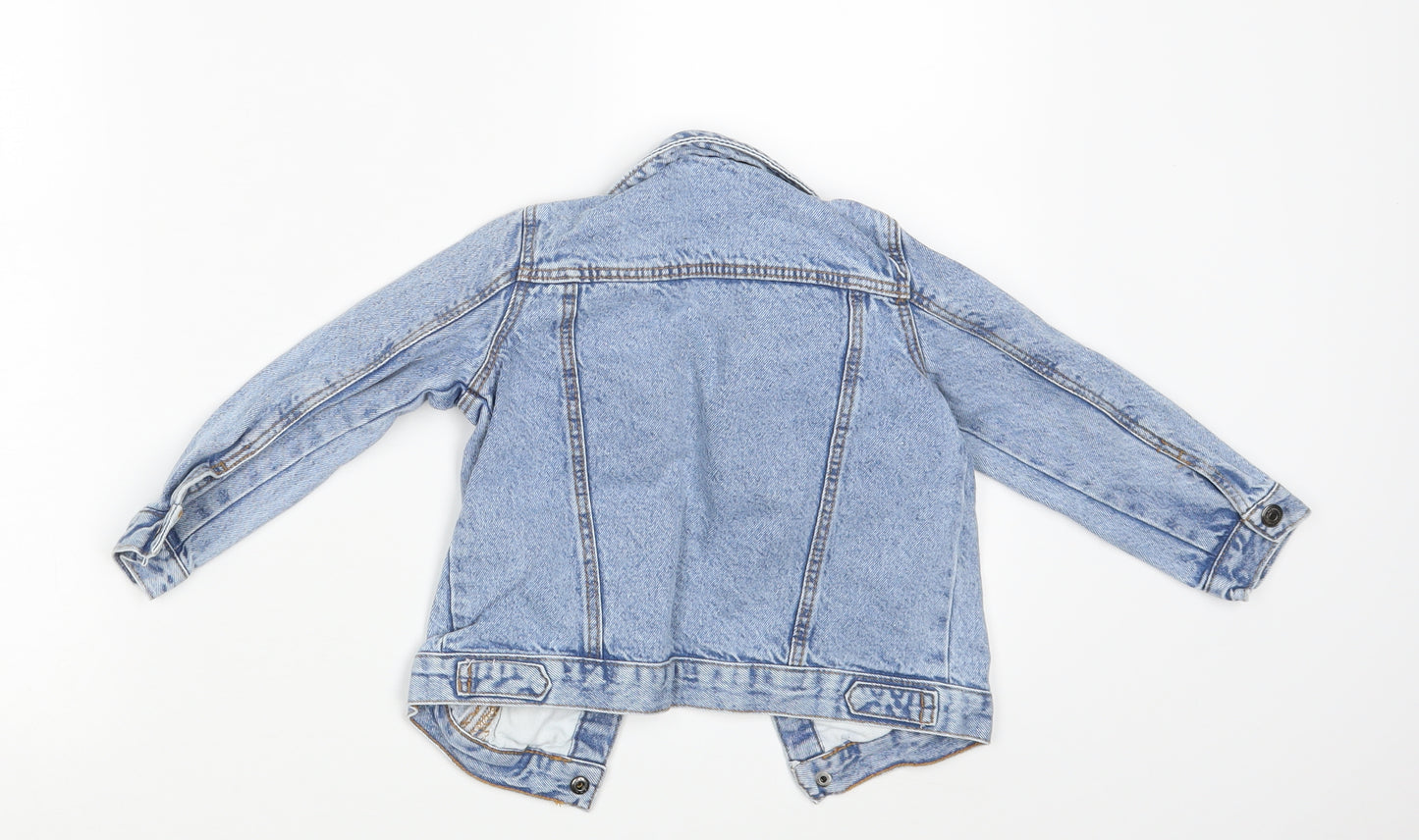 Denim Co. Boys Blue  Denim Jacket Coat Size 24 Months