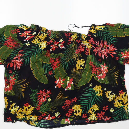 Arista Womens Multicoloured Floral  Basic Blouse Size 18