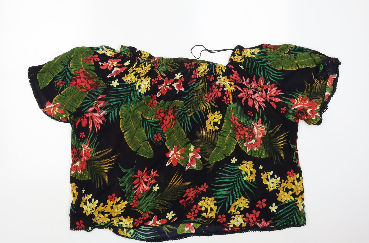 Arista Womens Multicoloured Floral  Basic Blouse Size 18