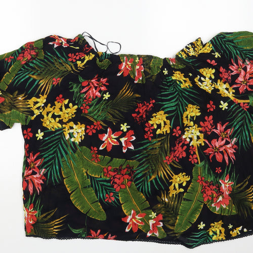 Arista Womens Multicoloured Floral  Basic Blouse Size 18