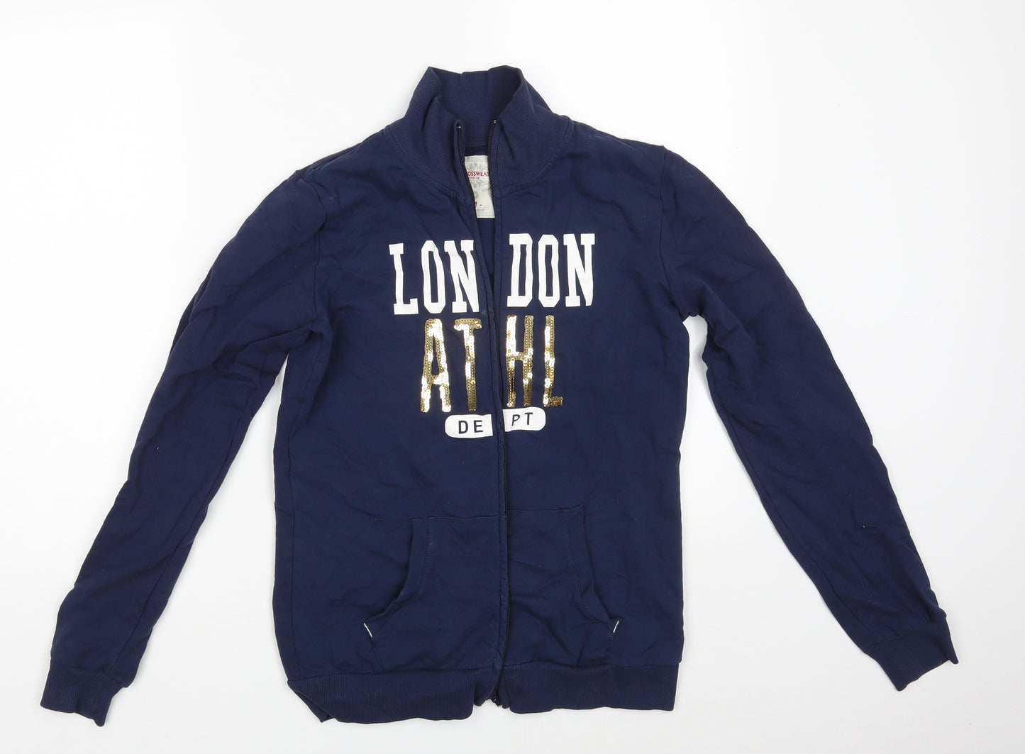 Crosswear Womens Blue   Full Zip Jumper Size M  - London