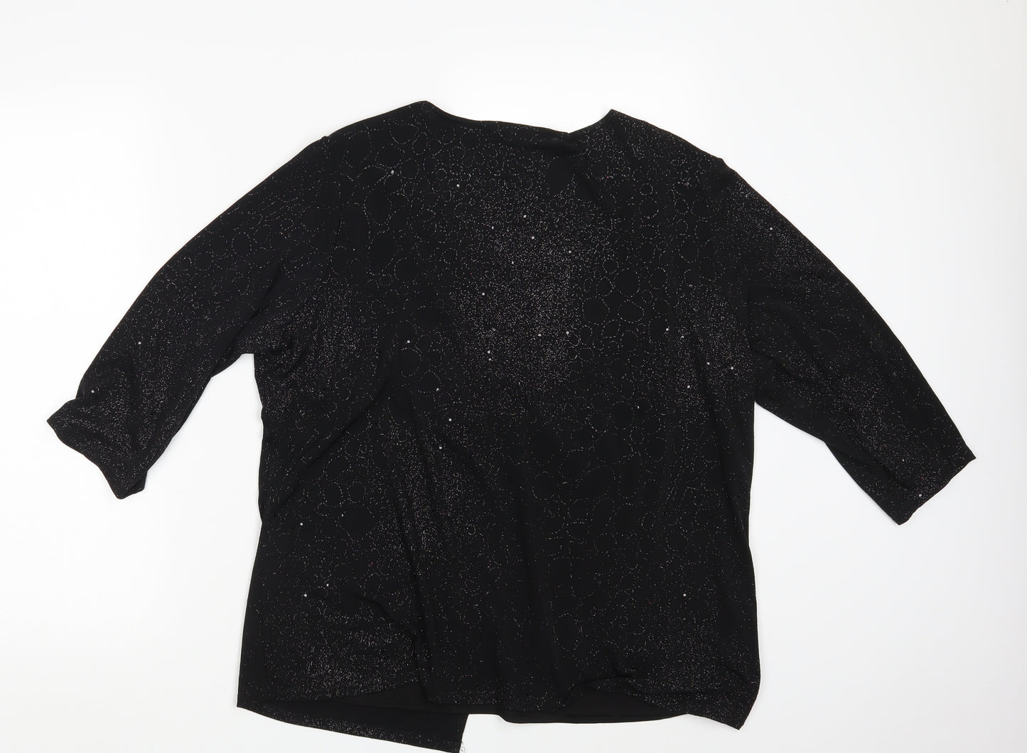 BM Womens Black   T-Shirt Dress  Size L