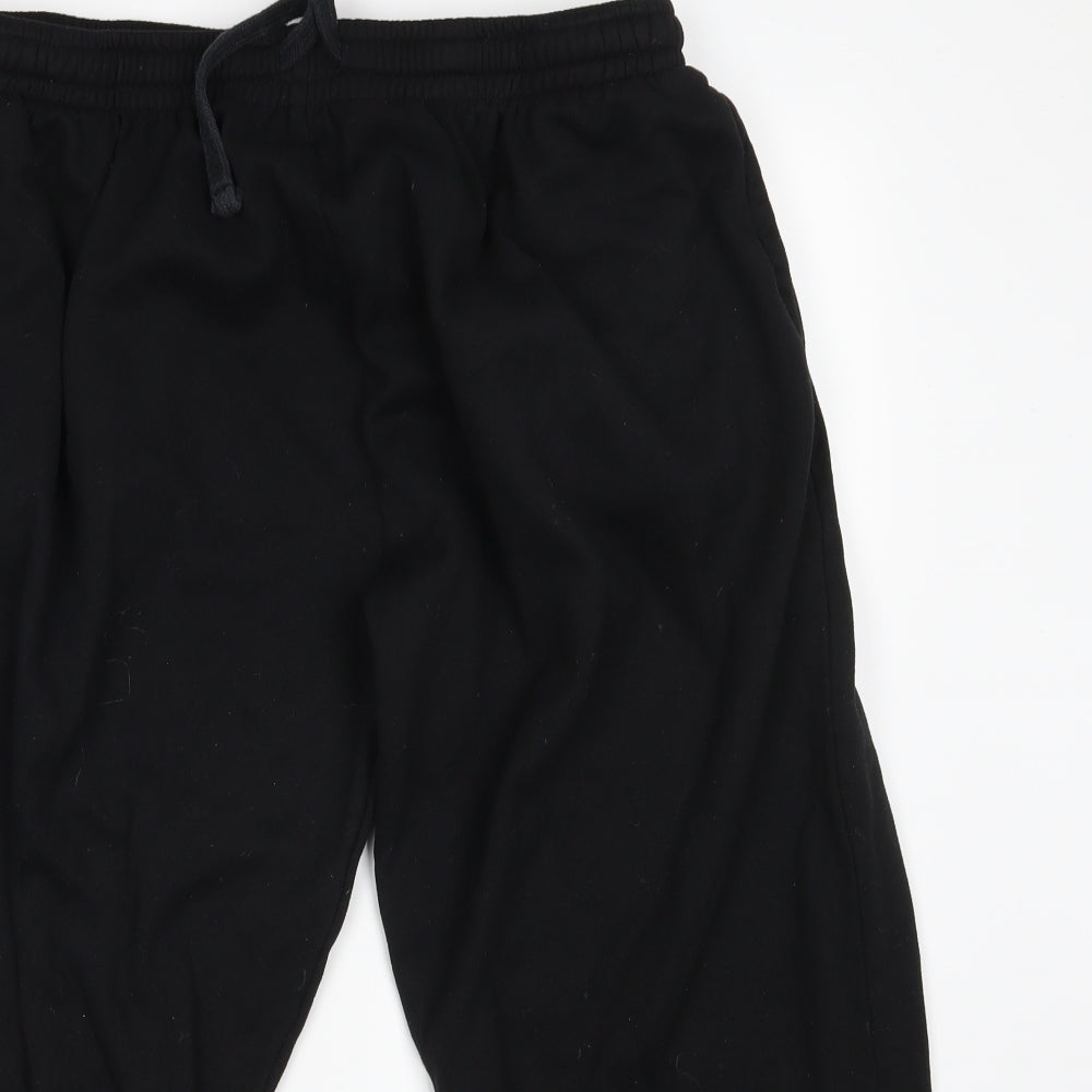 George Mens Black   Jogger Trousers Size 2XL L25 in