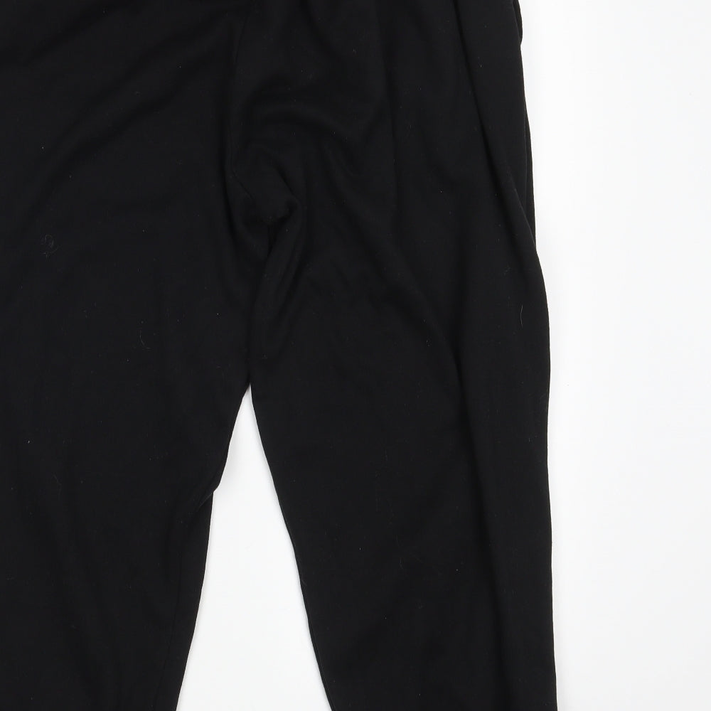 George Mens Black   Jogger Trousers Size 2XL L25 in