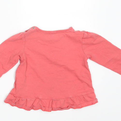TU Girls Pink   Basic T-Shirt Size 12-18 Months