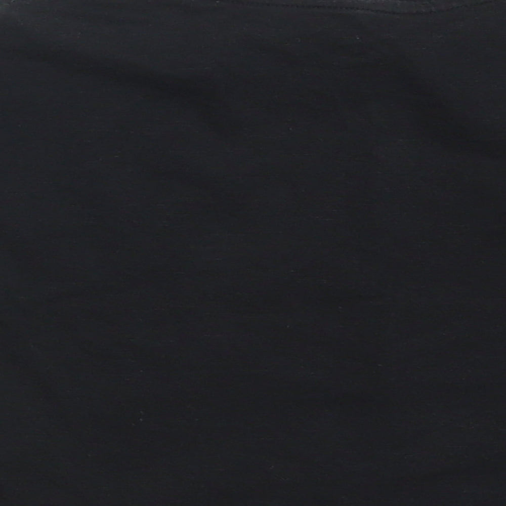George Boys Black   Basic T-Shirt Size 12-18 Months  - Little Bro