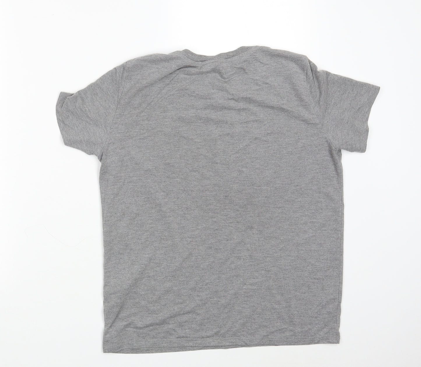 Topshop Womens Grey   Basic T-Shirt Size 10