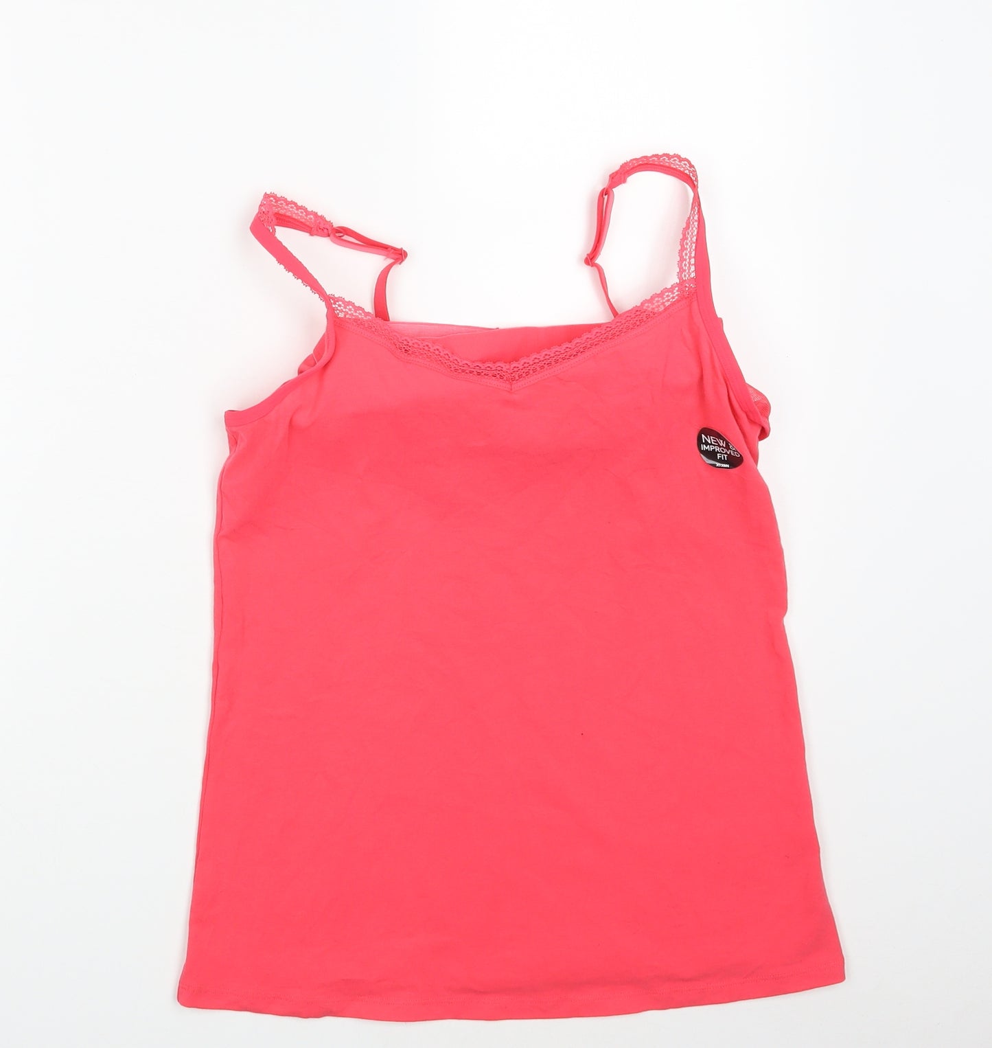M&S Womens Pink   Camisole Tank Size 16