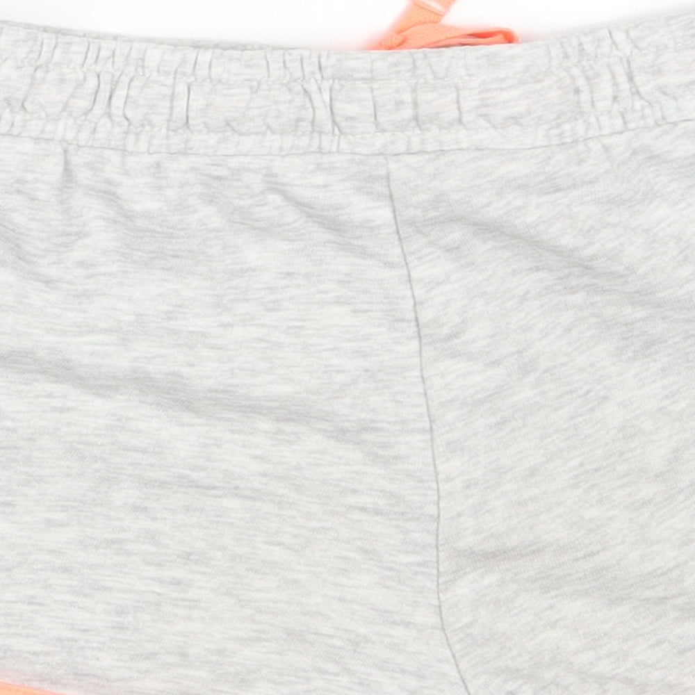 George Girls Grey   Sweat Shorts Size 7-8 Years