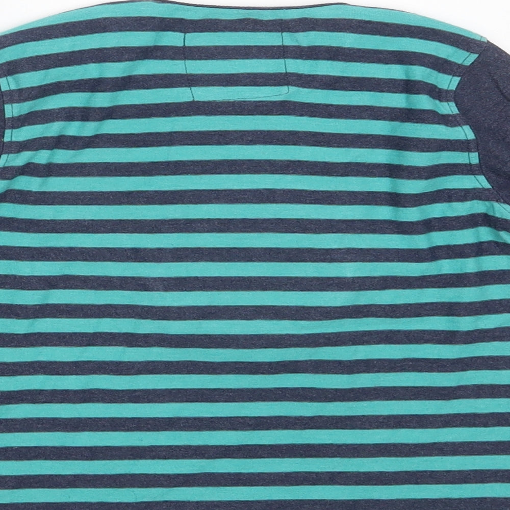 NEXT Boys Multicoloured Striped  Basic T-Shirt Size 5-6 Years