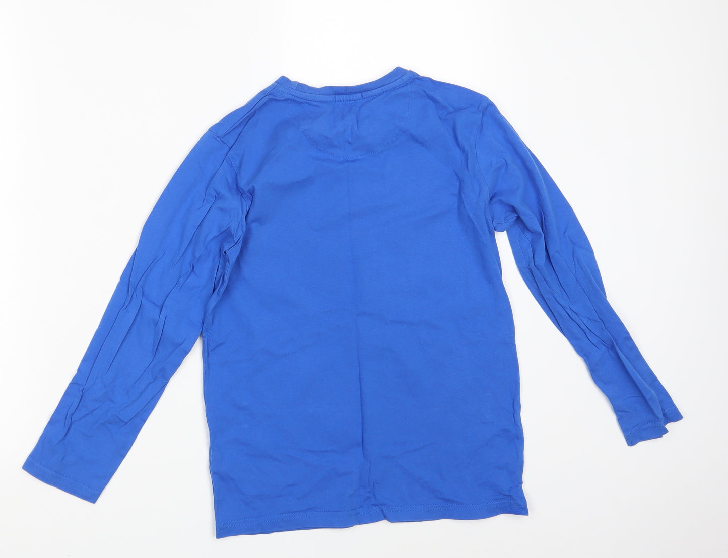 Bluezoo Boys Blue   Basic T-Shirt Size 9-10 Years