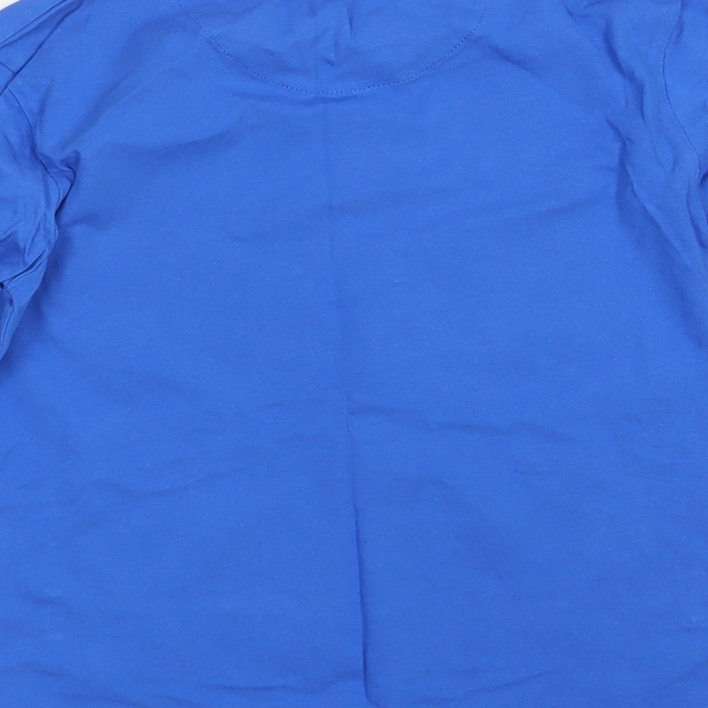 Bluezoo Boys Blue   Basic T-Shirt Size 9-10 Years