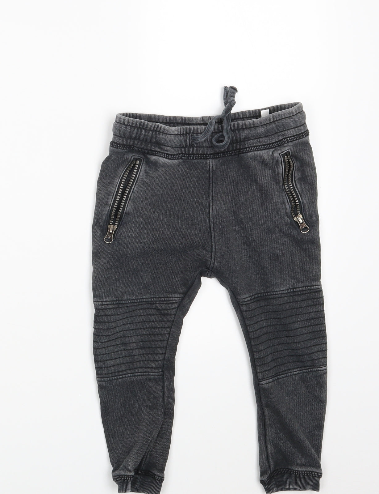 H&M Boys Grey   Carrot Trousers Size 2-3 Years