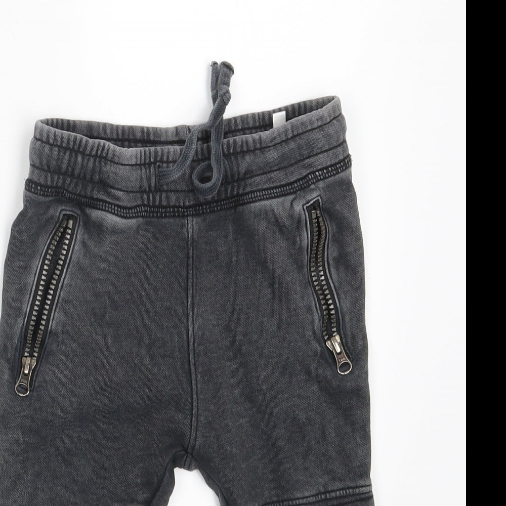 H&M Boys Grey   Carrot Trousers Size 2-3 Years