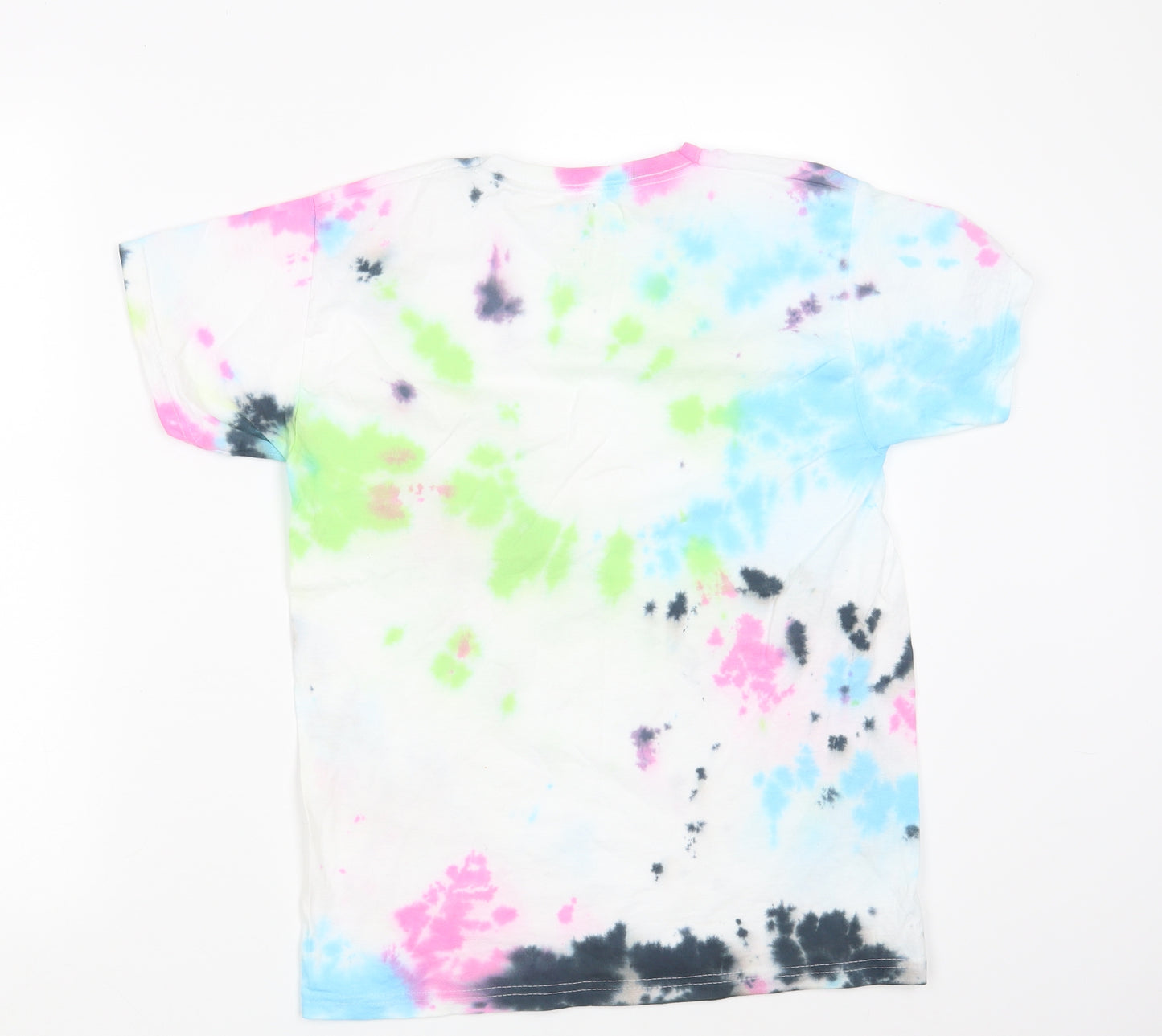 Fruit of the Loom Girls Multicoloured Colourblock  Basic T-Shirt Size 12-13 Years