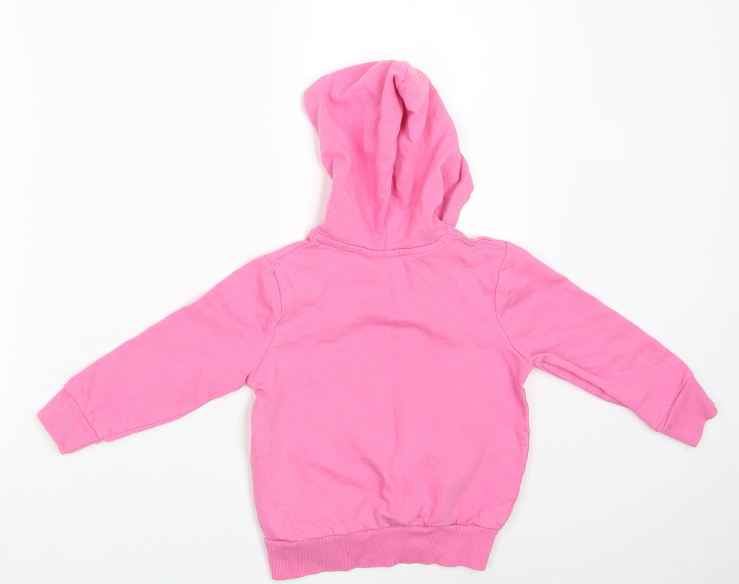 Minnie Mouse Girls Pink   Pullover Hoodie One Size
