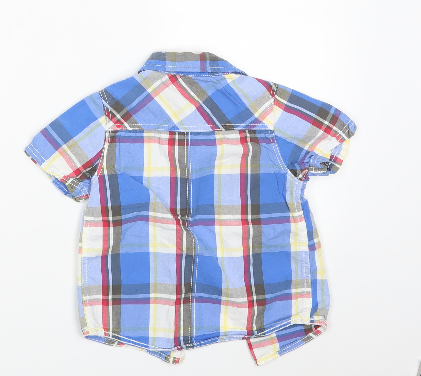 TU Boys Multicoloured Check  Basic Button-Up Size 2-3 Years