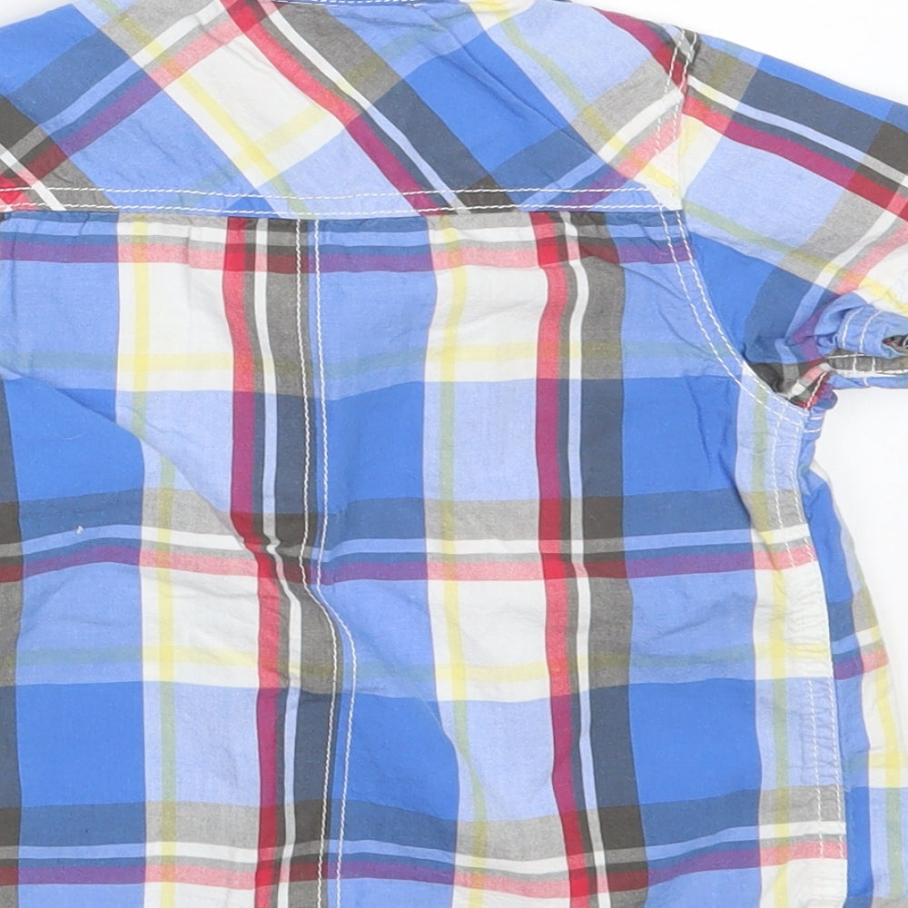 TU Boys Multicoloured Check  Basic Button-Up Size 2-3 Years