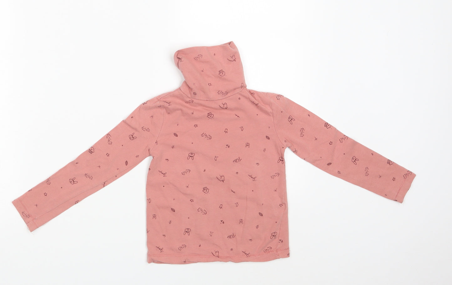 Kiabi Girls Pink   Pullover Jumper Size 3-4 Years