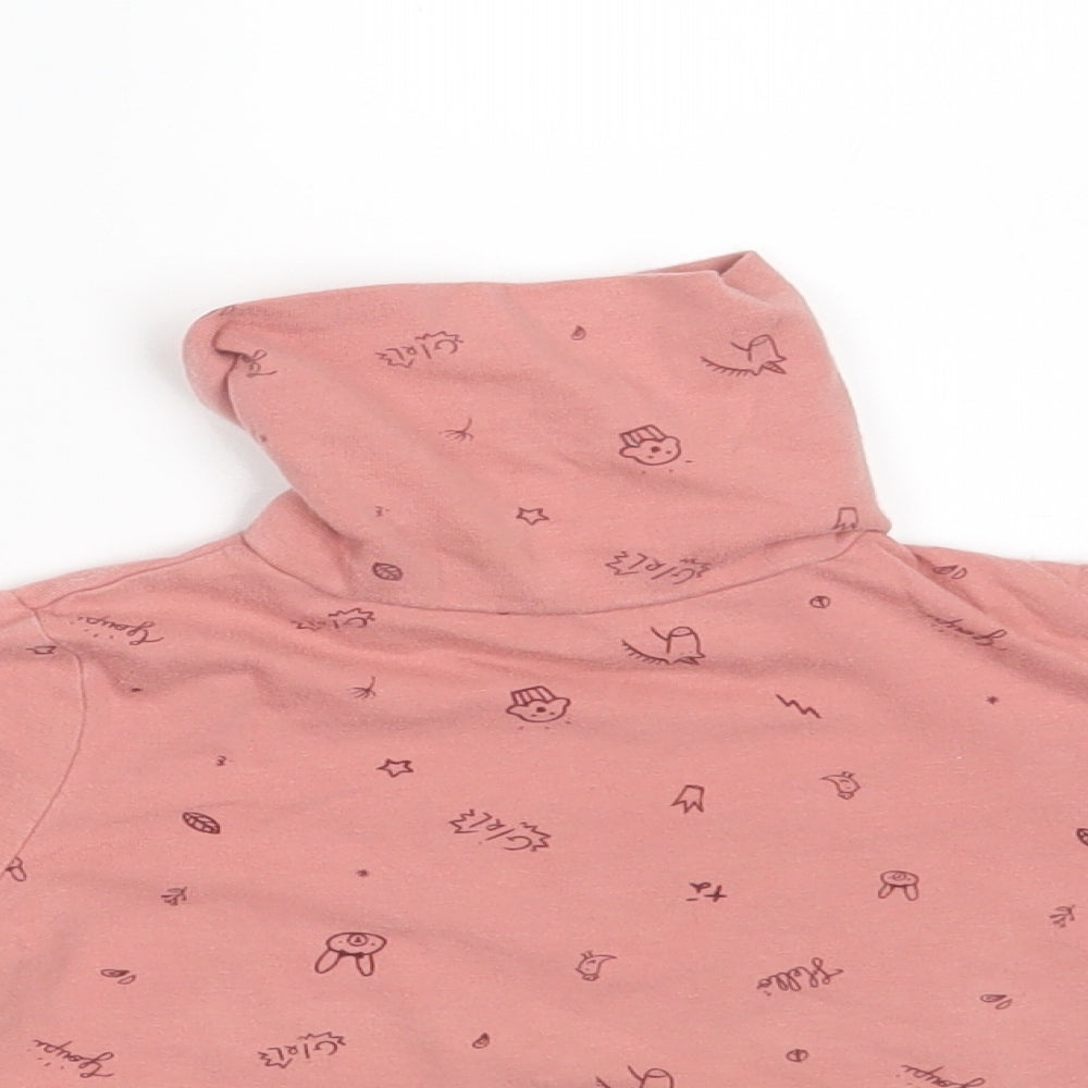 Kiabi Girls Pink   Pullover Jumper Size 3-4 Years