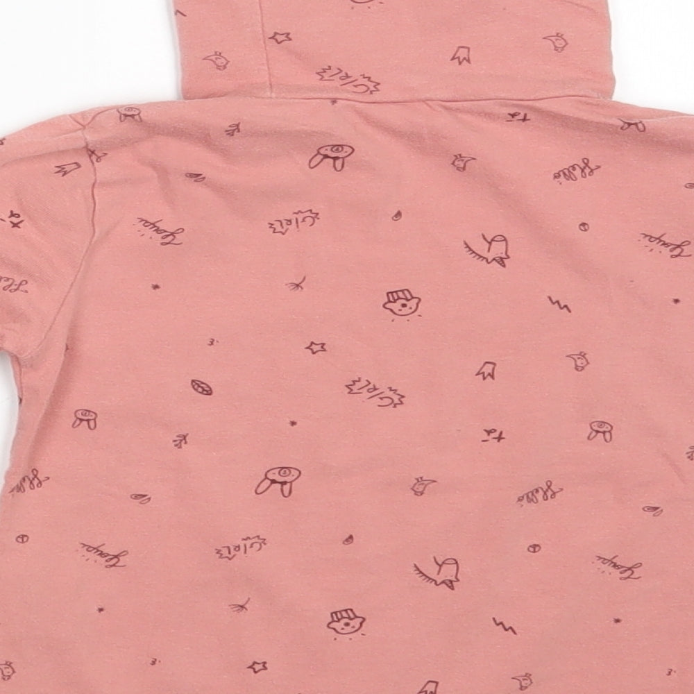 Kiabi Girls Pink   Pullover Jumper Size 3-4 Years
