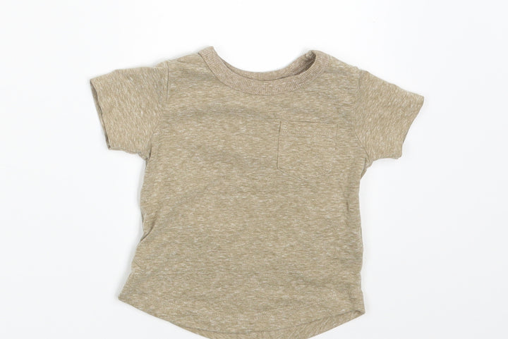 NEXT Boys Beige   Basic T-Shirt Size 3-6 Months