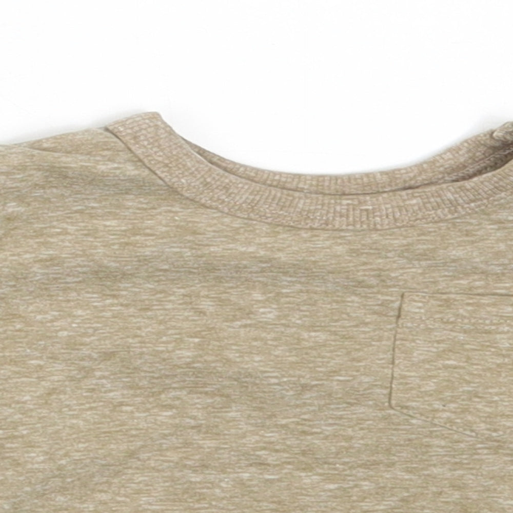 NEXT Boys Beige   Basic T-Shirt Size 3-6 Months