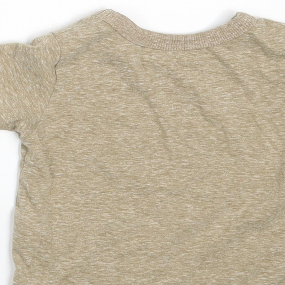 NEXT Boys Beige   Basic T-Shirt Size 3-6 Months