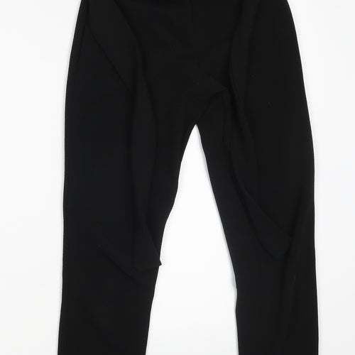 PRETTYLITTLETHING Womens Black   Trousers  Size 8 L27 in