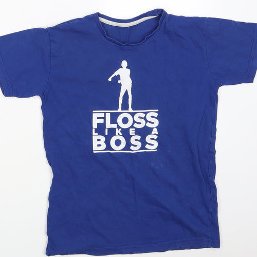 Preworn Boys Blue   Basic T-Shirt One Size  - Floss like a boss