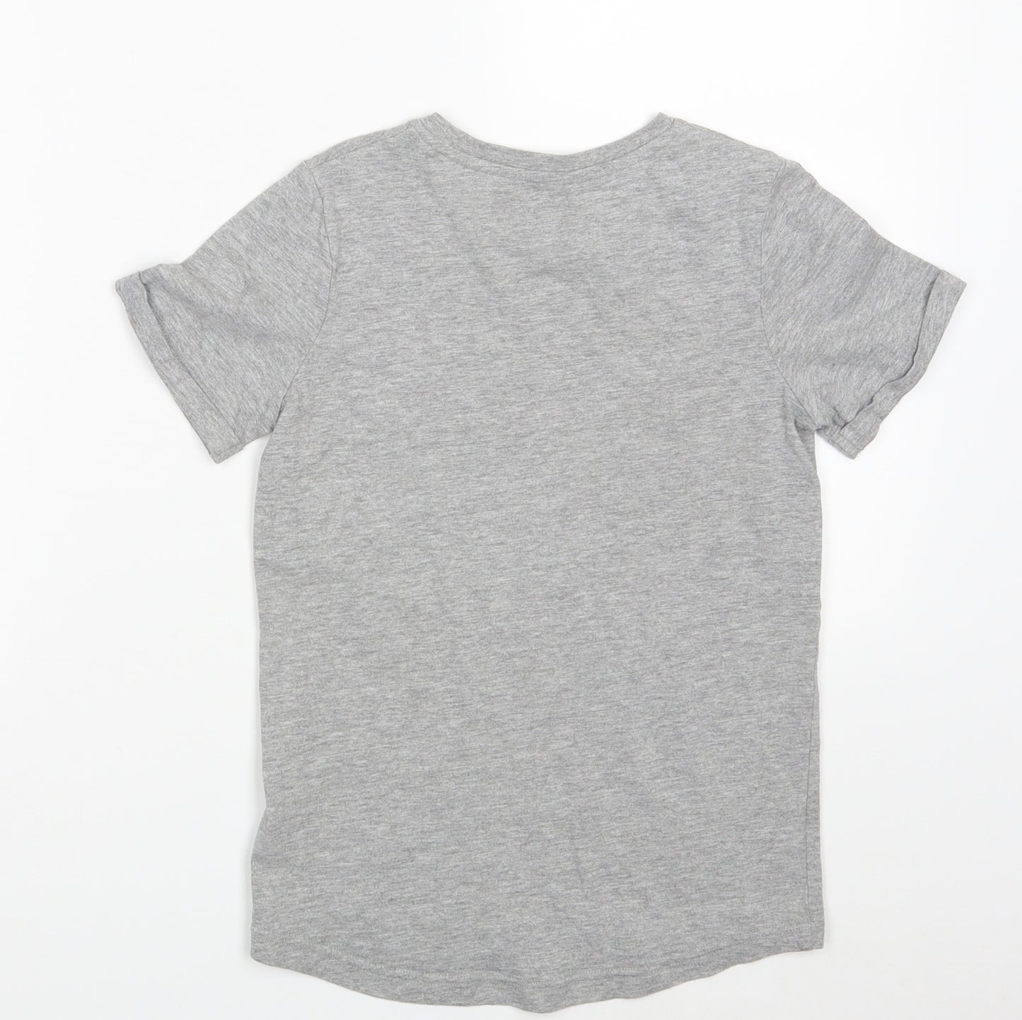 TU Girls Grey   Basic T-Shirt Size 8 Years