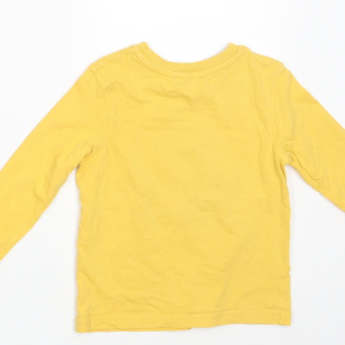 George Boys Yellow   Basic T-Shirt Size 2-3 Years  - Cool Dude